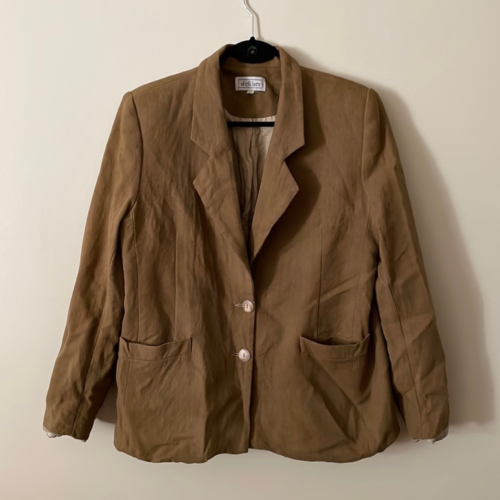 100% wool vintage blazer